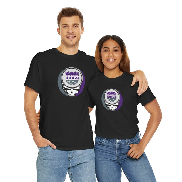 Grateful Dead - Sacramento Kings Grateful Dead T-Shirt - NBA - StealieShop